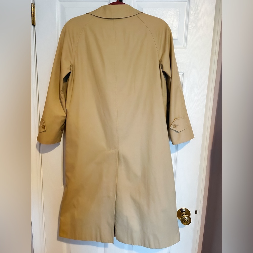 Sold! BURBERRY Classic Trench Coat 🧥 Size Small Medium - Picture 3 of 10